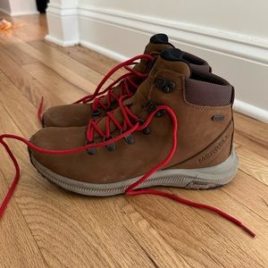 Merrell Ontario Mid Hiking Boot - Dark Earth - M 7.5 - W 9